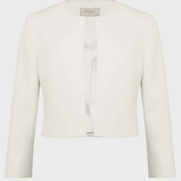 Hobbs - Jacket/Blazer - Ivory 8 - Picture 1 of 7
